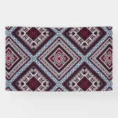 オーナメントパターン 横断幕 (横)