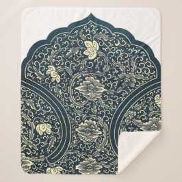 オーナメントパター中国のンシェルパブランケット シェルパブランケット