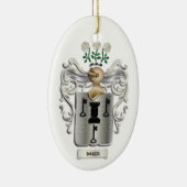オーナメントパン屋の紋章付き外衣 セラミックオーナメント (右)