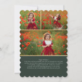 オーナメントフレームフォトカード (裏面)