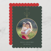 オーナメントフレームフォトカード (正面/裏面)