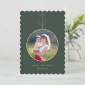 オーナメントフレームフォトカード (スタンド正面)