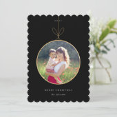 オーナメントフレームフォトカード (スタンド正面)