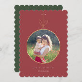 オーナメントフレームフォトカード (正面/裏面)