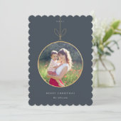 オーナメントフレーム フォトカード (スタンド正面)