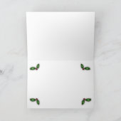 オーナメントホリデーカード シーズンカード (内部)