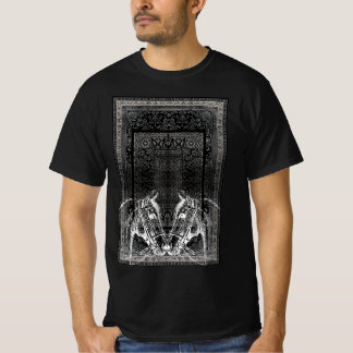 オーナメントホーススケッチTシャツ Tシャツ