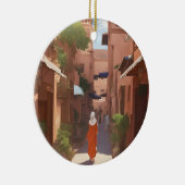 オーナメントマラケカイ絵画の芸術 セラミックオーナメント (右)