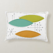 オーナメントミッドセンチュリーモダン装飾枕 アクセントクッション (裏面)