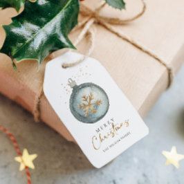 オーナメントミニマルウィンターコージークリスマス ギフトタグ