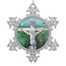 オーナメントヨハネ3:16信仰の教会の牧師