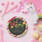 オーナメント交換パーティープレート- Blk ペーパープレート (パーティー)