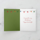 オーナメント付きクリスマスマウス シーズンカード (内部)