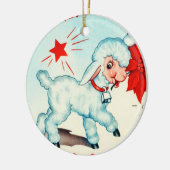 オーナメント休日の芸術ヴィンテージのクリスマス7 セラミックオーナメント (左)