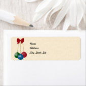 オーナメント住所 シールテンプレート ラベル (インサイチュ)