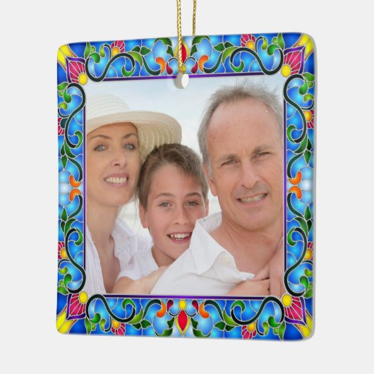 オーナメント作成 セラミックオーナメント (左)