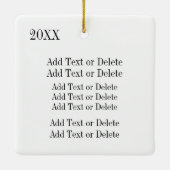 オーナメント作成 セラミックオーナメント (裏面)