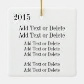 オーナメント作成 セラミックオーナメント (裏面)