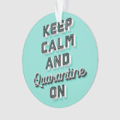 オーナメント保ミントの静かで検疫 オーナメント (正面)