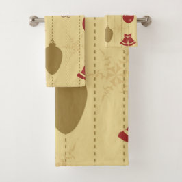 オーナメント型 バスタオルセット