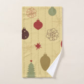 オーナメント型 バスタオルセット (ハンドタオル)