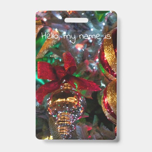 オーナメント広場 バッジ (正面)