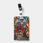 オーナメント広場 バッジ (正面 （クリップ付）)