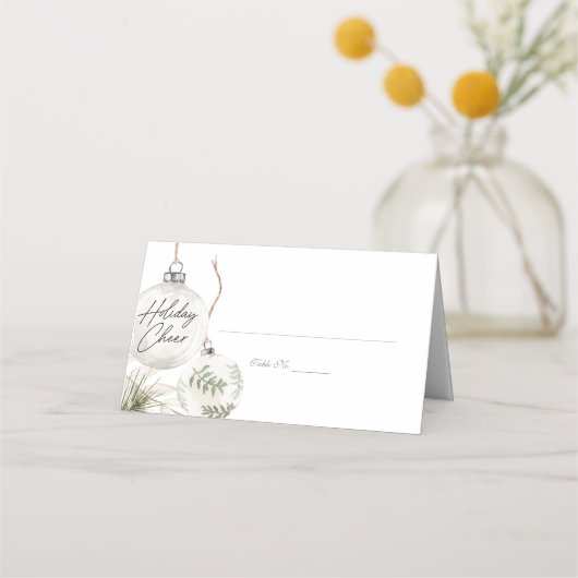 オーナメント座席表 プレイスカード (正面)