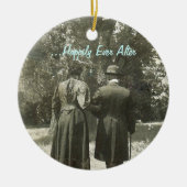 ...オーナメント後ずっと幸せに セラミックオーナメント (正面)