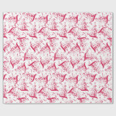 オーナメント愛メッセージ ラッピングペーパー (フラット)