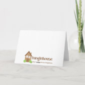 オーナメント折り畳み聖なる書物、 経典クリスマスカード シーズンカード (裏面)