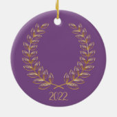 オーナメント目盛りセラミックオーナメント セラミックオーナメント (裏面)