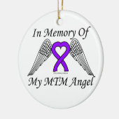 オーナメント私のMTMの天使の記憶 セラミックオーナメント (左)