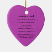 オーナメント精神状態 セラミックオーナメント (右)
