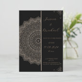 オーナメント結婚式招待状 招待状 (スタンド正面)