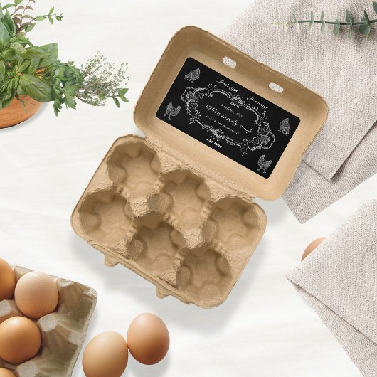 オーナメント縁どヴィンテージ差出人住所 ラベル