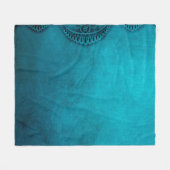 オーナメント背景画像テンプレート フリースブランケット (正面(横))