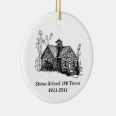 オーナメント100年の セラミックオーナメント (右)