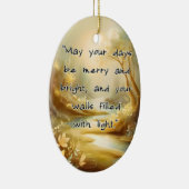 オーナメント – あなたの日が明るくてメリーいいように (右)