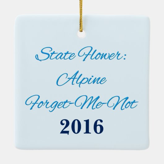 オーナメント – アラスカ (裏面)