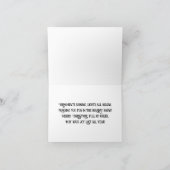 オーナメント・オブ・ジョイ・クリスマスカード サンキューカード (内部)