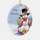 オーナメント:クリスマス装飾品 セラミックオーナメント (右)