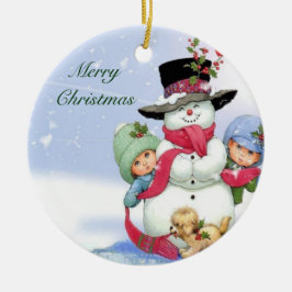 オーナメント:クリスマス装飾品 セラミックオーナメント