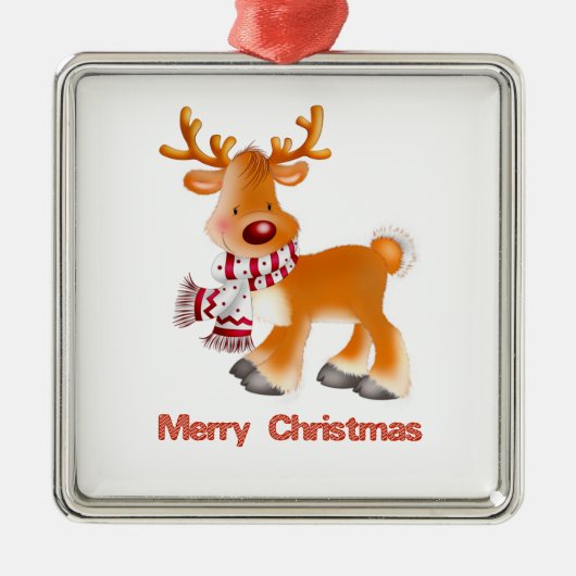 オーナメント |クリスマス |トナカイ |メリークリスマス (正面)