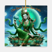 オーナメント/グリーンタラ セラミックオーナメント (裏面)