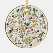 オーナメント – セラミック – トスカーナ円 (正面)