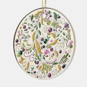 オーナメント – セラミック – トスカーナ円 (左)