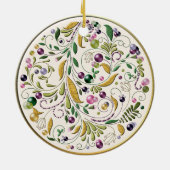 オーナメント – セラミック – トスカーナ円 (裏面)