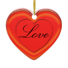 オーナメント – ゼリーハート（名前あり）