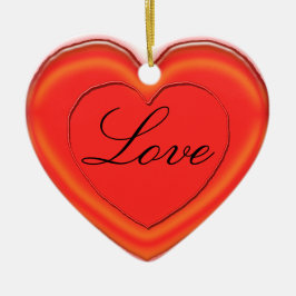 オーナメント – ゼリーハート（名前あり）